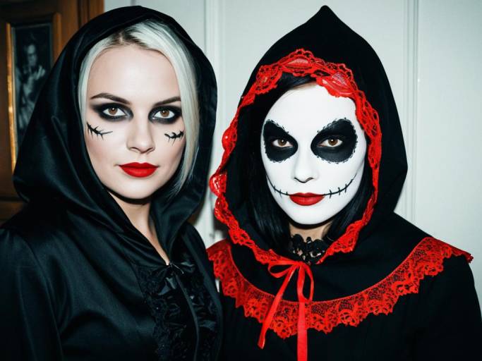 Spooky Halloween Costume Face Swap