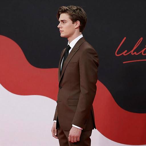 Profile Portrait of a Young Man