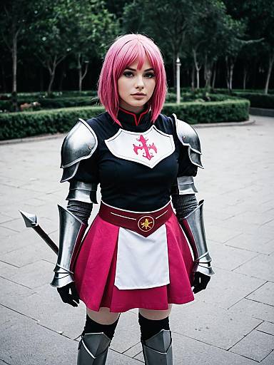 Cosplay photo of anya alstreim. Costume clothes