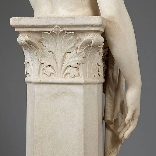 Roman Sculptural Foliage Study