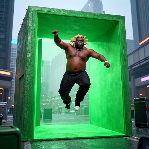 Futuristic Portal Leap