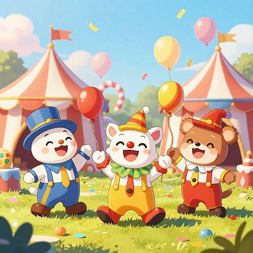 Chibi Circus Carnival Fun
