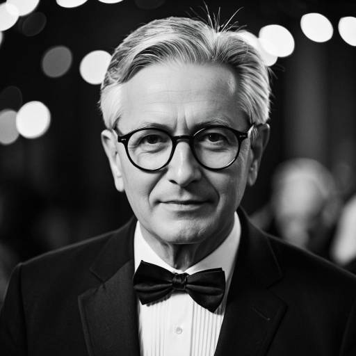 Elegant Mature Man in Formal Attire