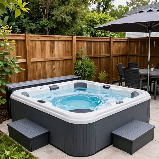 Backyard Oasis with Arctic Spa Hot Tub