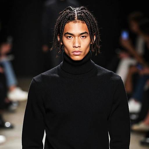 Male Model with Medium Dreads