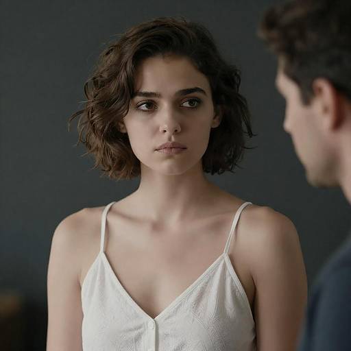 Captivating Portrait of Young Woman