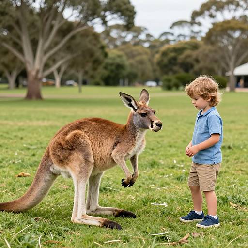 Australia Day Fun with Kids and Kangaroos