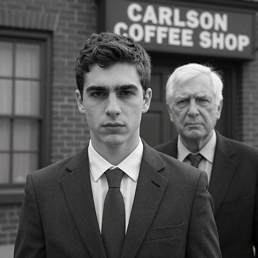 Contrasting Generations at Carlson Coffee Shop