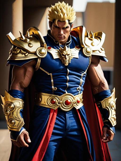 Epic Raoh Cosplay by a Man