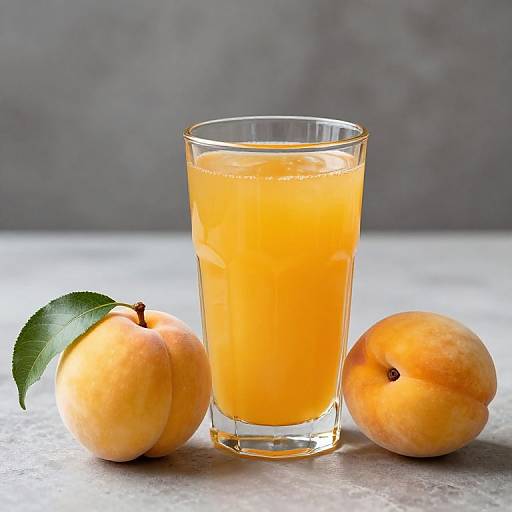 Golden Nectarines with Orange Juice