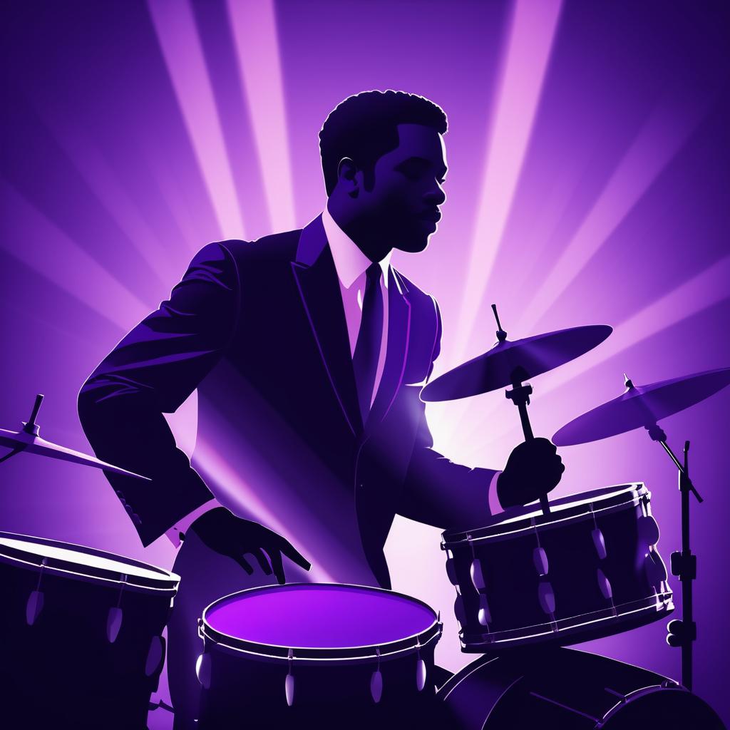 Retro Jazz Show Poster Design Idea