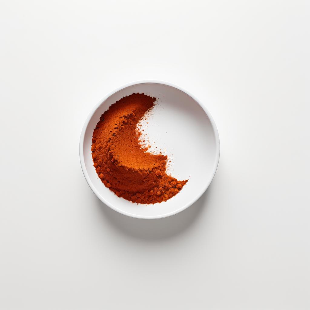 Close-Up of Paprika in Ceramic Bowl