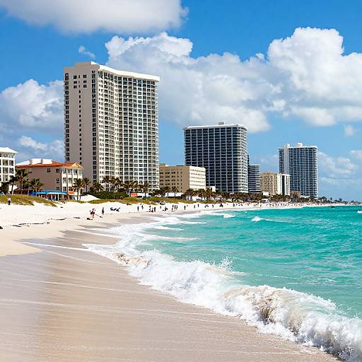 Turquoise Waves at Daytona Beach
