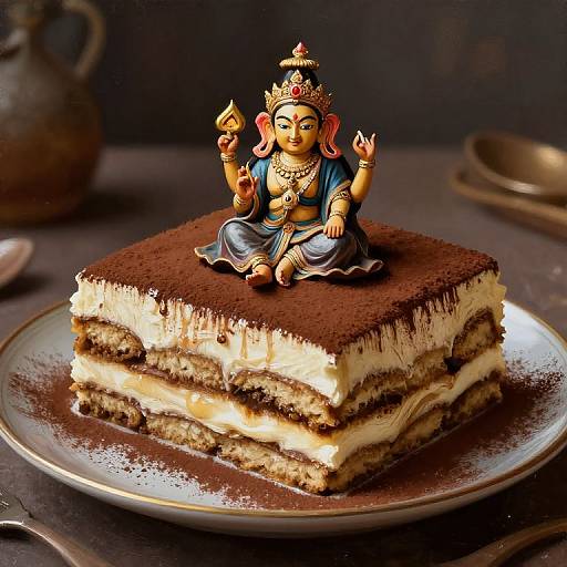 Tibetan Style Tiramisu Lakshmi Portrait