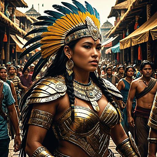 Mayan Warrior Queen: Market of Shadows