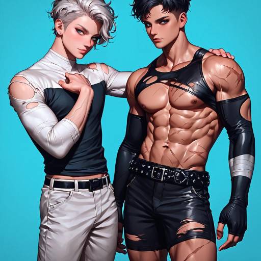 Intensely Detailed Cowboy Shot of Boys Intensely Detailed Cowboy Shot of Boys