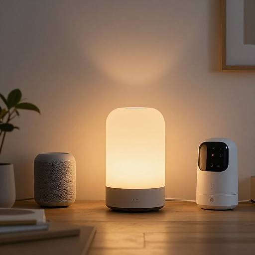 Smart Home AI Interaction Scene