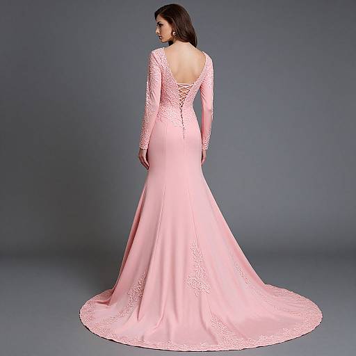 Elegant Pink Prom Dress Showcase