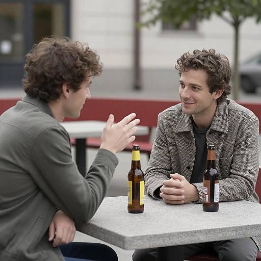 Urban Conversation at a Stone Table