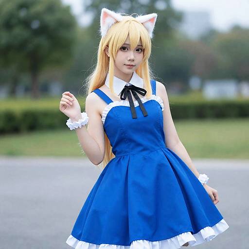 Juvia Fairy Tail Cat Ears Cosplay