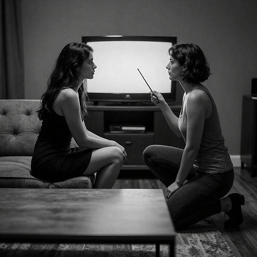 Intense Encounter in Dim Light