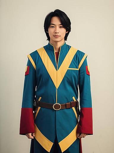 Male Cosplayer in Todd Ingram Costume