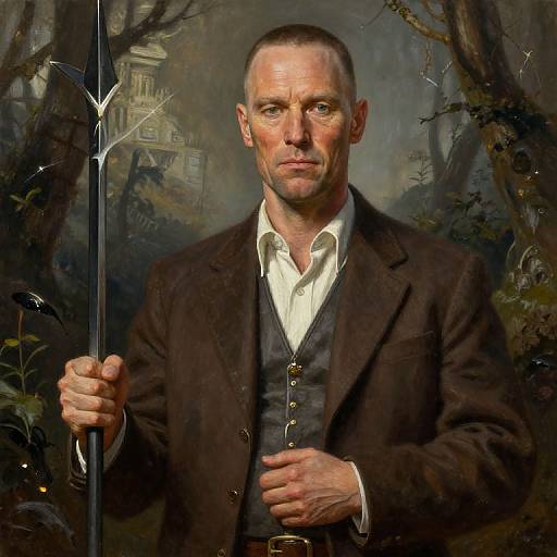 Forrest Gump in High Fantasy Art