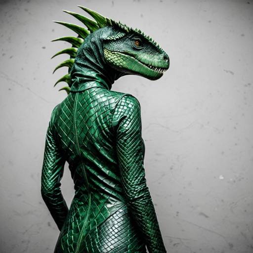 Powerful Lizzie Rampage Cosplay Costume