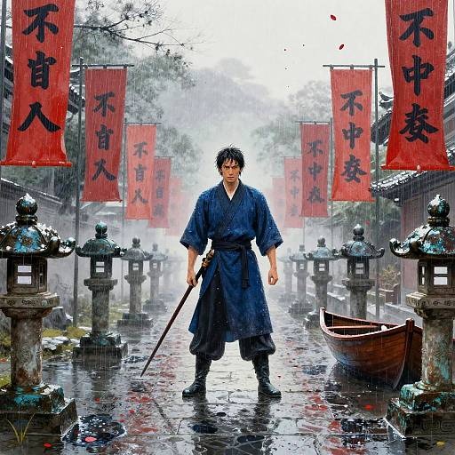 Newt Ronin on Misty Stone Path