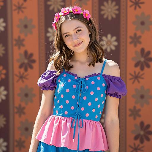 Bohemian Dance Mom Costume Photography