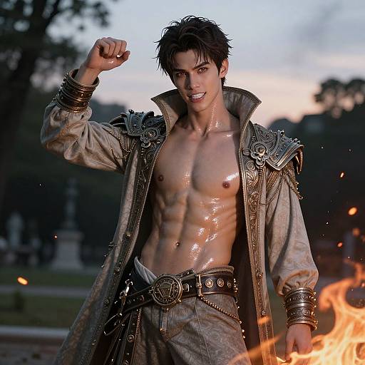 Cyberpunk Victorian Roman Masterpiece