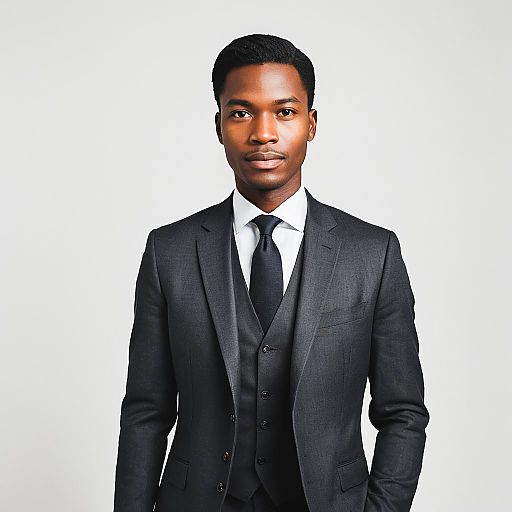 Timeless Portrait of a Confident Man