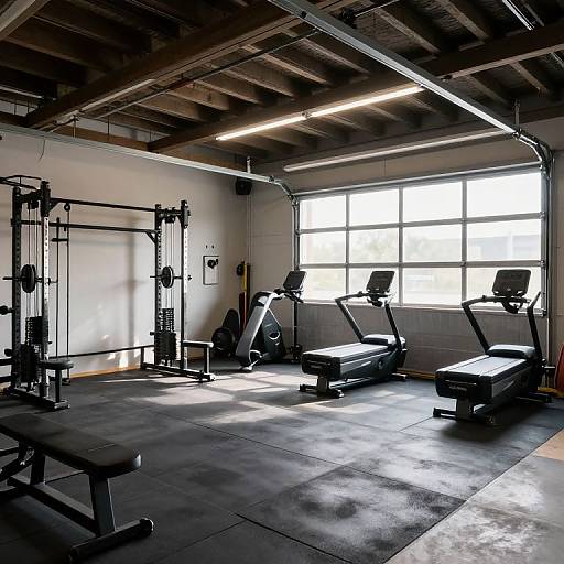 Garage to Perfect Gym Transformation