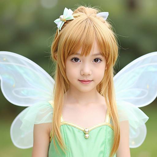 Close-Up of Winx Club Fairy Costume