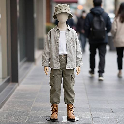 Mannequin Dressed in Casual Outfit