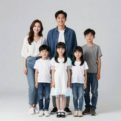 Futuristic Family Portrait Generator