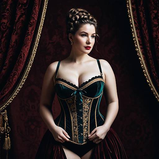 Baroque Style Noblewoman Portrait