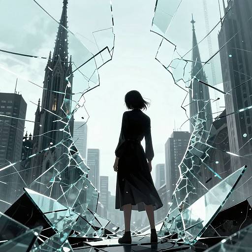 Fragmented Memory in Fractured Spires