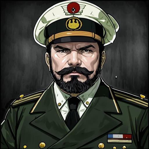 Illustration of Admiral suwabe, kantai collection in the style of Cirenk