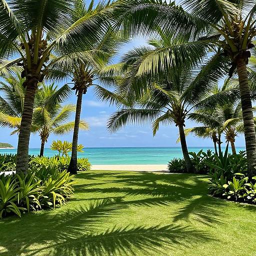 Tropical Garden Oasis Serenity Escape