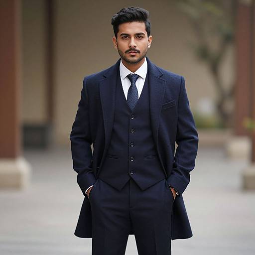 Stylish Kani Pashmina Suit Portrait