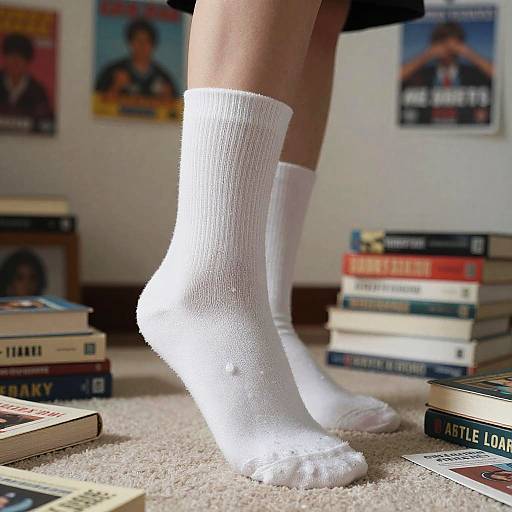Messy Teen Bedroom with Smelly Socks