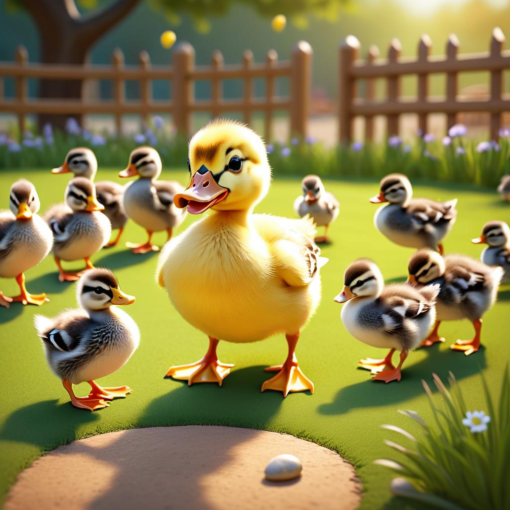 Adorable Duckling and Friends Adventure