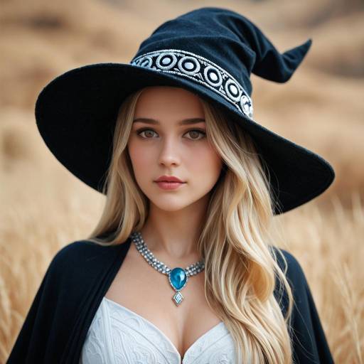 Enchanting Girl in Stylish Accessories Enchanting Girl in Stylish Accessories