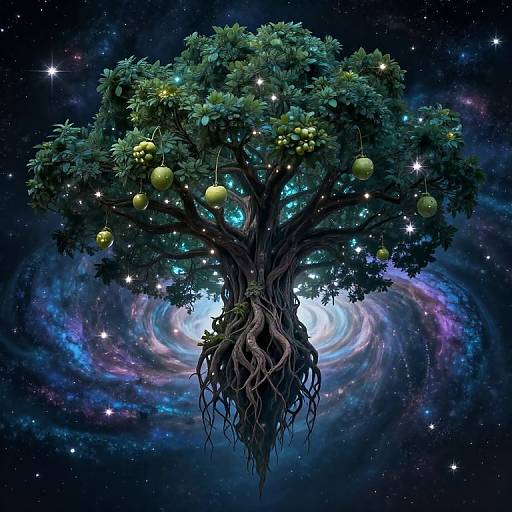 Colossal Upside-Down Floating Tree