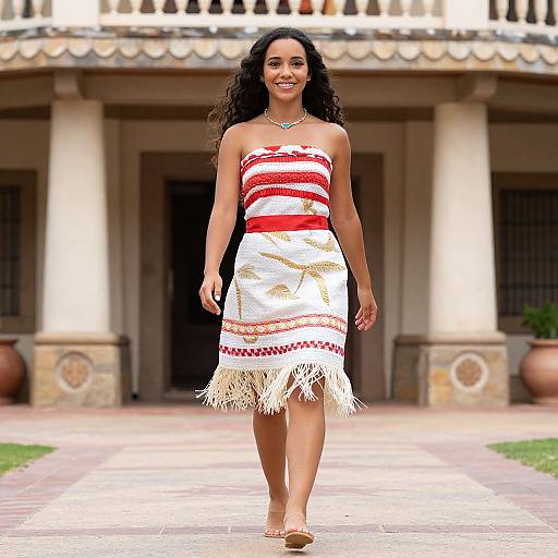 Moana Inspired Elegant Costume