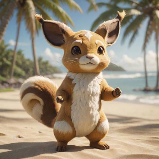 Cinematic Render of Humanized Alolan Raichu Cinematic Render of Humanized Alolan Raichu