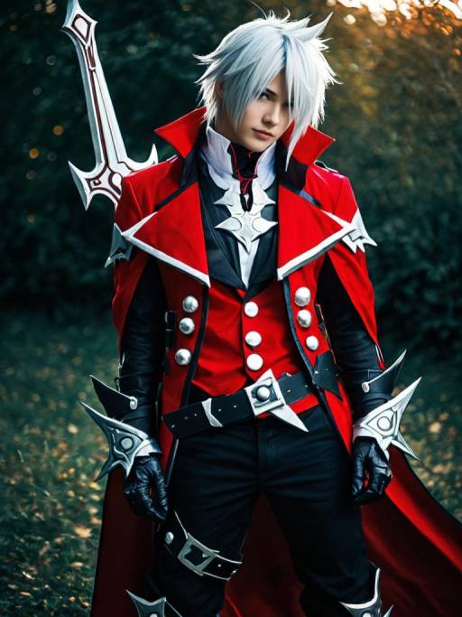Realistic Ragna the Bloodedge Cosplay Photo