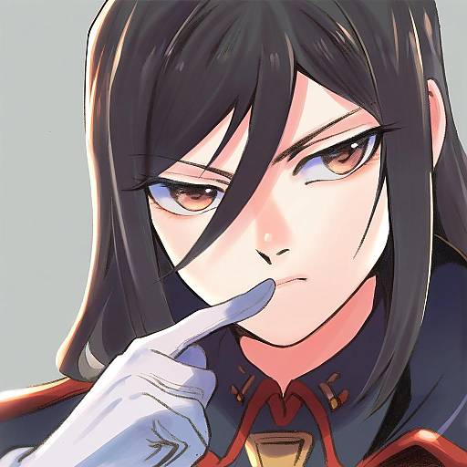 Illustration of Morag ladair (xenoblade), xenoblade chronicles (series) in the style of Bae (baebae)