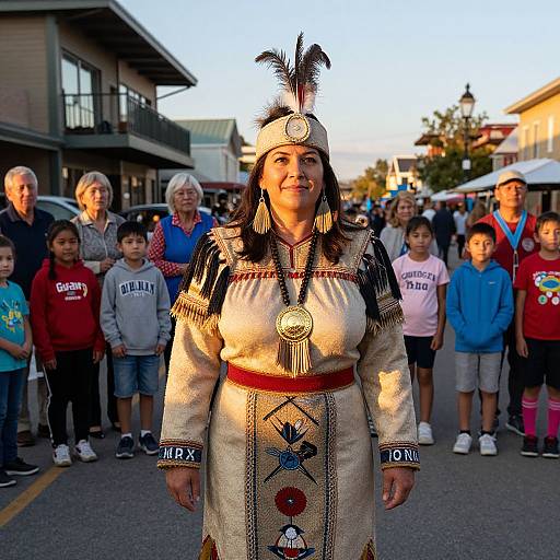 Cultural Festival with Sacagawea Costume